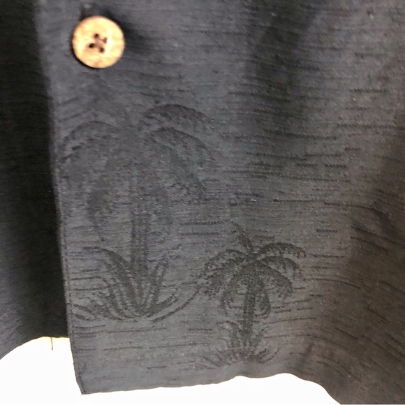 Mens Boca Classics Black Button Front Shirt - Picture 12 of 16